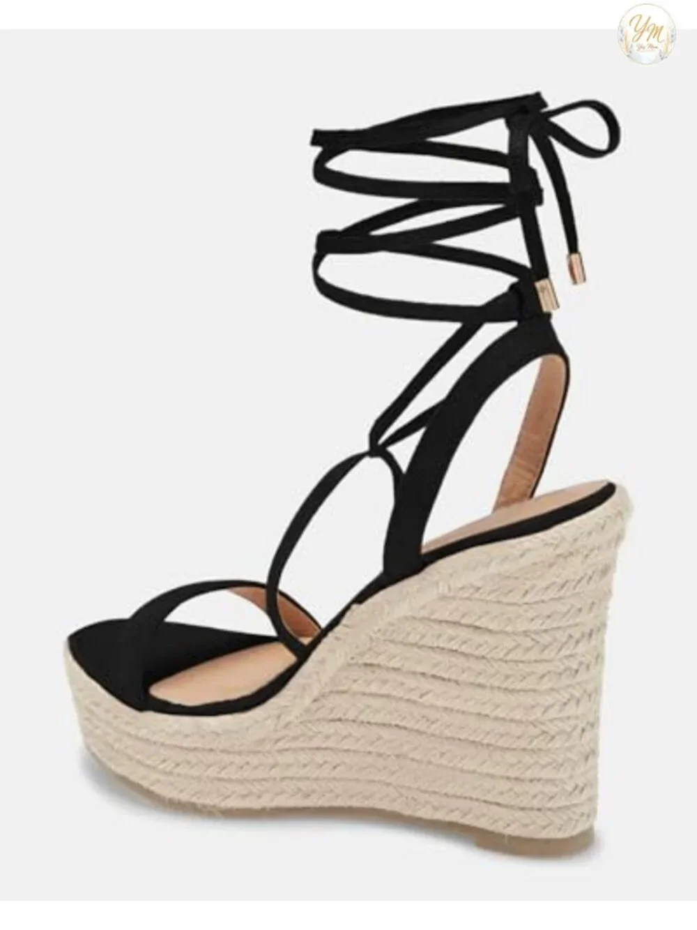 Espadrille Wedges Platform Lace Up Ankle Strap Slingback Summer Dress Sandals